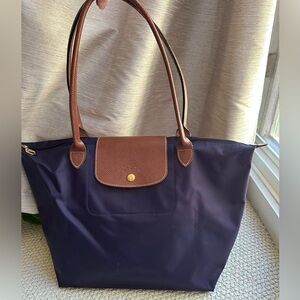 Longchamp medium tote - purple